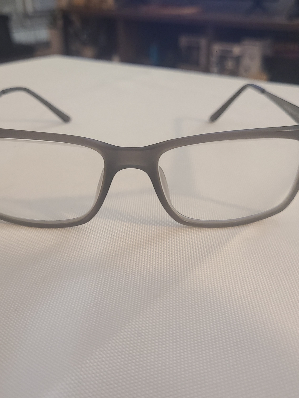 Legre Le228 55 19 150 Gray Matte Rectangular Eyeglasses Frames